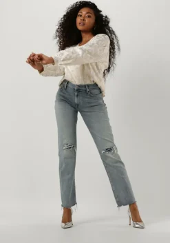 ALIX THE LABEL blouses ladies woven lurex animal blouse><noscript><img width=