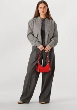 beige alix the label jack ladies woven cropped boucle jacket