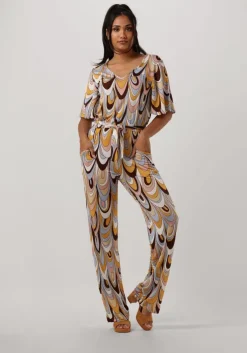 beige ana alcazar jumpsuit 049656-3358