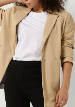 beige another label blazer eli blazer
