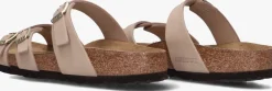 beige birkenstock slippers franca