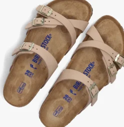 beige birkenstock slippers franca