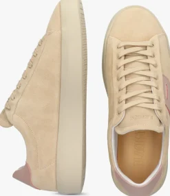 beige blackstone lage sneakers skarn ray woman