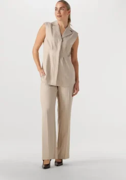 beige bruuns bazaar pantalon eleza pants