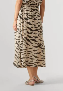 beige by-bar maxirok juta zebra skirt