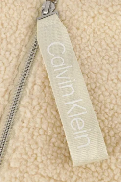 CALVIN KLEIN teddy jas sherpa jacket><noscript><img width=