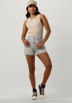 beige calvin klein top rab rib tank top