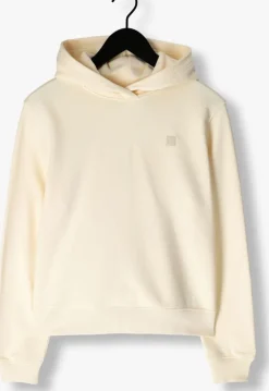 beige calvin klein trui ck embro badge regular hoodie