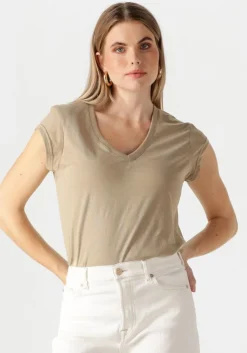 CC HEART t-shirt basic v-neck t-shirt>DAMES Tops & T-Shirts