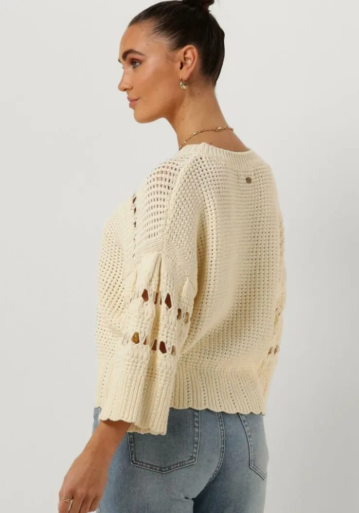 beige circle of trust trui rosalie knit