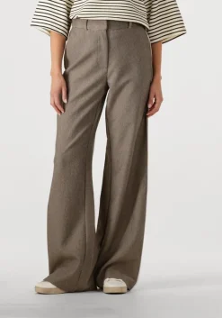 CO'COUTURE co'couture pantalon nanacc piping wide ll pant>DAMES Broeken