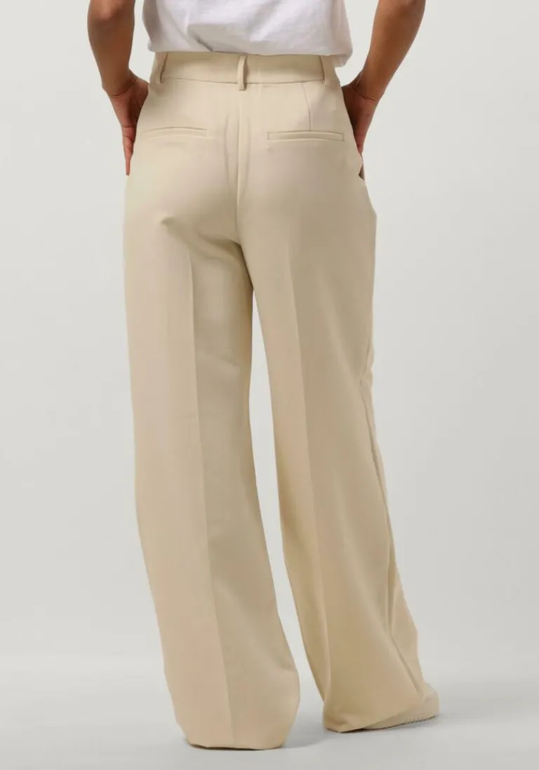 CO'COUTURE co'couture pantalon vola pleated long pant>DAMES Broeken