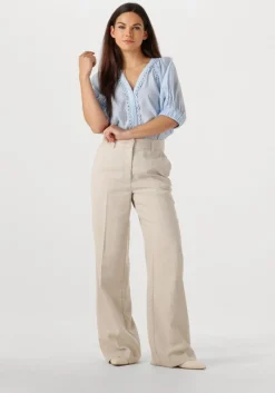 beige co'couture pantalon lisacc linnen ll pant