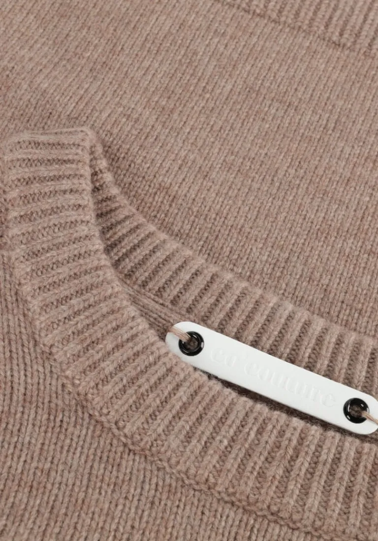 CO'COUTURE co'couture trui maja crop o knit>DAMES Truien & Vesten