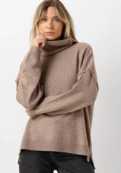 CO'COUTURE co'couture truien/vesten maja slit roll neck>DAMES Truien & Vesten