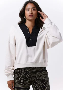 10DAYS trui buttoned bib sweater>DAMES Truien & Vesten