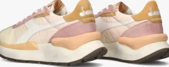 beige diadora lage sneakers mercury faded