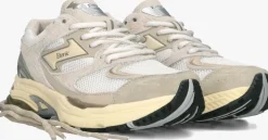 beige etonic lage sneakers evolution