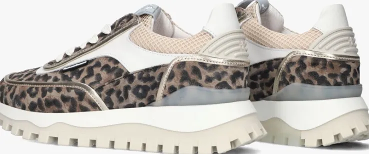 beige floris van bommel lage sneakers sfw-10131 grommi