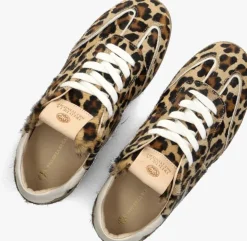 beige fred de la bretoniere lage sneakers pearl ami