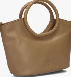 beige fred de la bretoniere handtas adonia handbag nappa leather