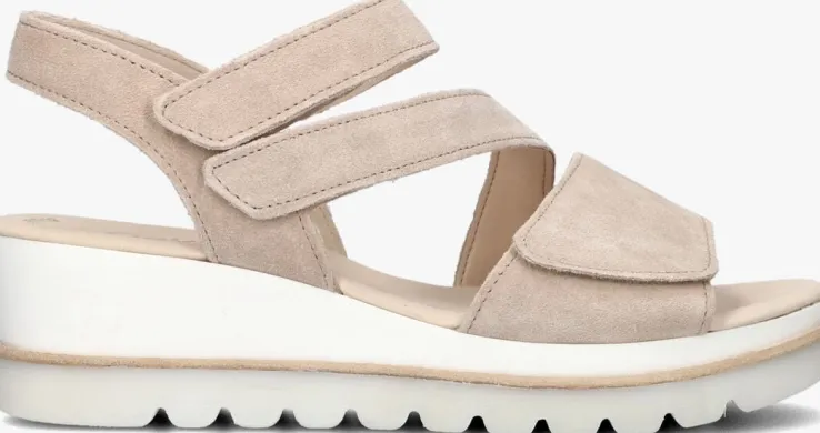 beige gabor sandalen 640.1