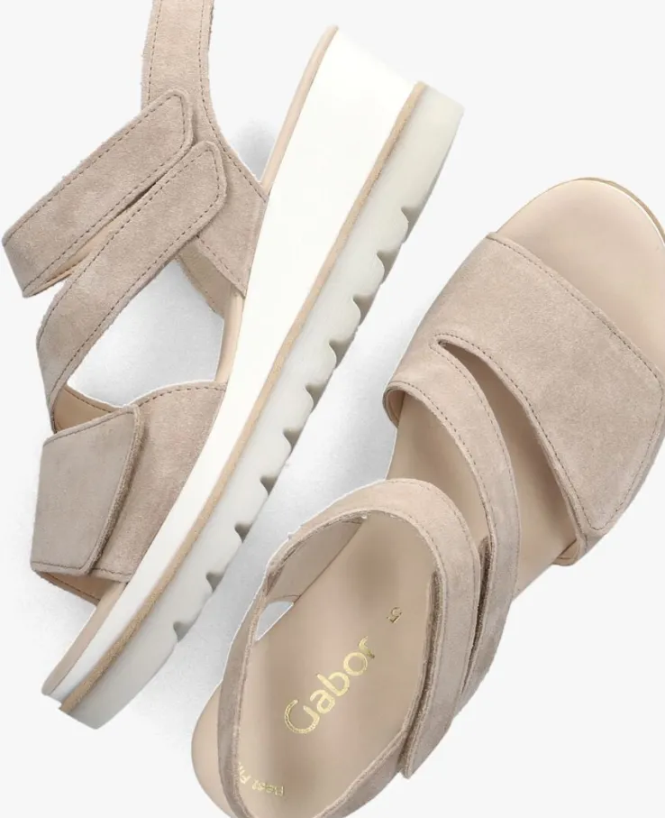 beige gabor sandalen 640.1