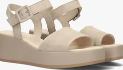 beige gabor sandalen met hak 531