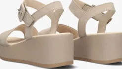beige gabor sandalen met hak 531