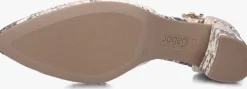beige gabor sandalen met hak 340