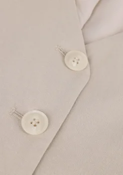 beige gestuz gilet lizagz linen waistcoat