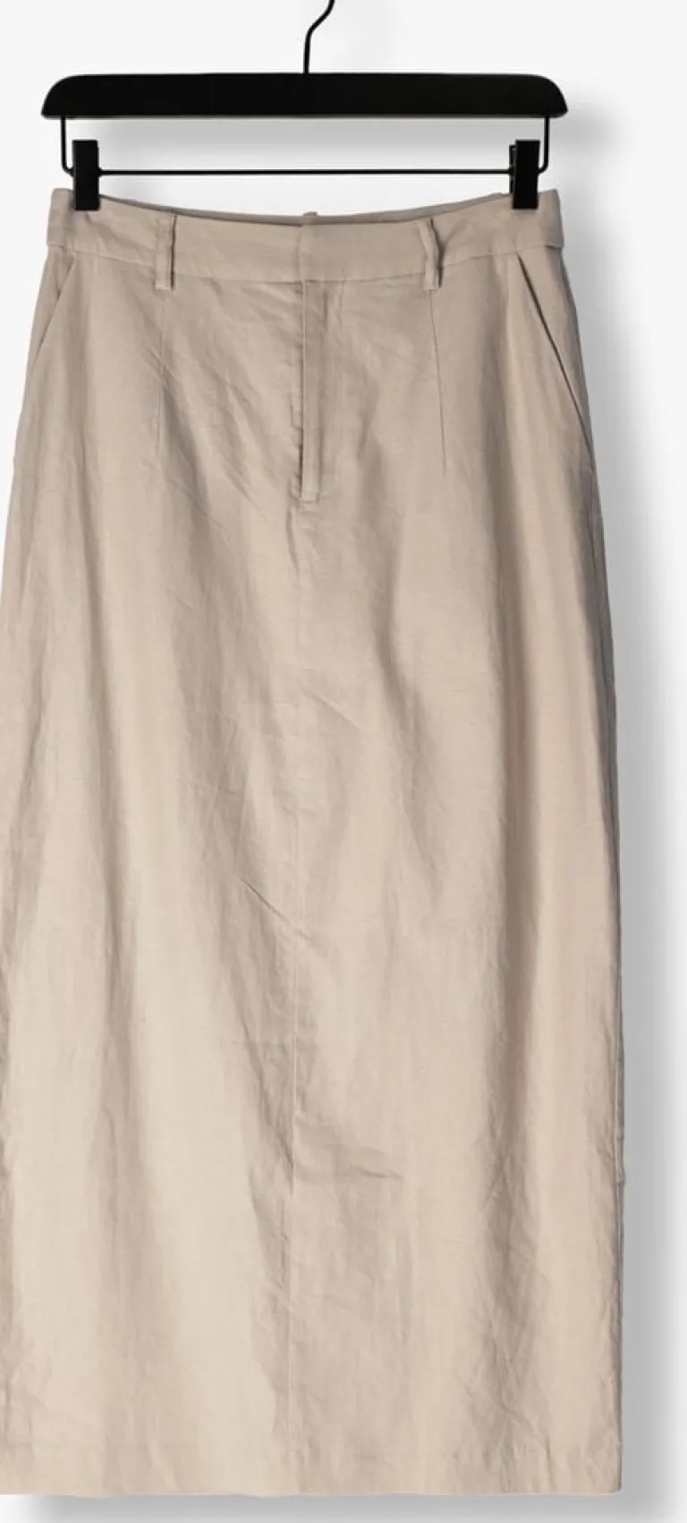 GESTUZ maxirok lizagz linen hw skirt>DAMES Rokken