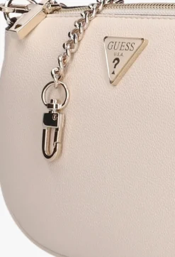 beige guess schoudertas fedora shoulder bag