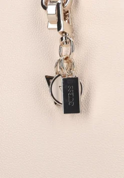 beige guess schoudertas fedora shoulder satchel