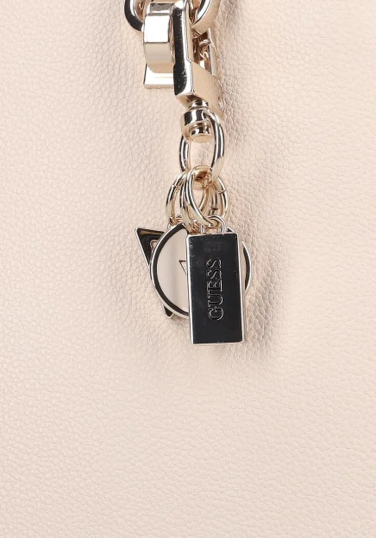 beige guess schoudertas fedora shoulder satchel