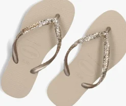 HAVAIANAS teenslippers kids slim glitter ii><noscript><img width=