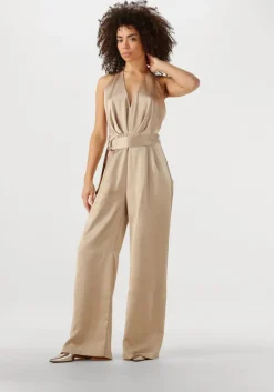 beige ibana jumpsuit olesia