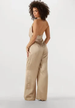 beige ibana jumpsuit olesia