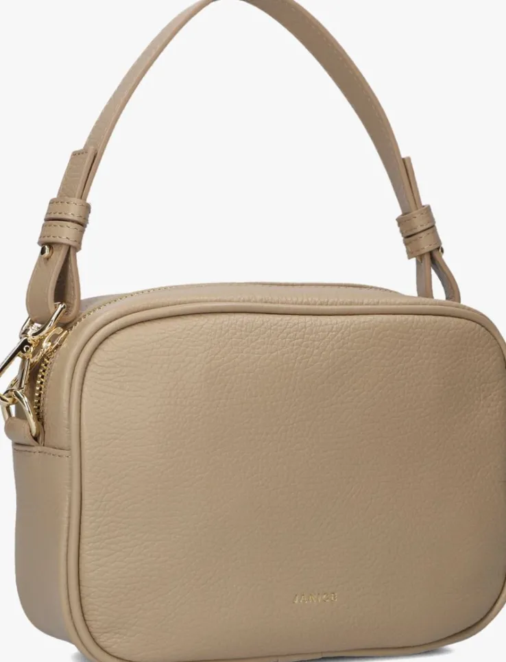 beige janice schoudertas bruce