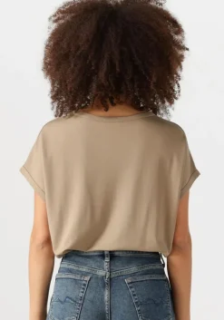 beige knit-ted t-shirt emma