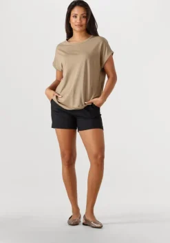 beige knit-ted t-shirt emma