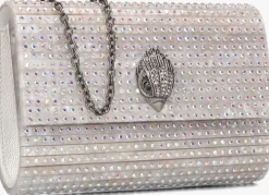 beige kurt geiger london clutch party eagle clutch
