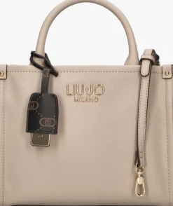 beige liu jo handtas ridhi shopping