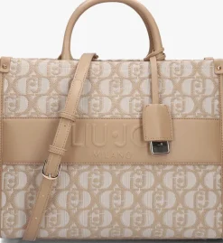 beige liu jo handtas ridhi shopping