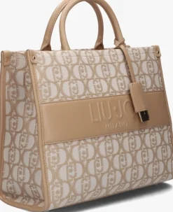 beige liu jo handtas ridhi shopping