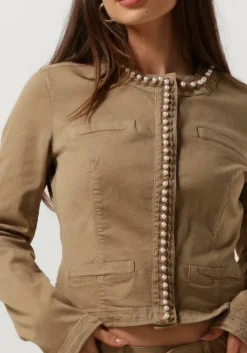 LIU JO jack drill stretch mix jacket><noscript><img width=