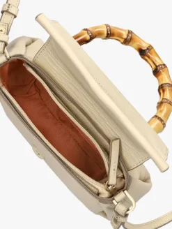 beige loulou essentiels handtas bamboo mae