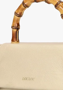 beige loulou essentiels handtas bamboo mae