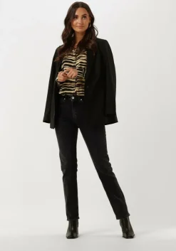 beige modström blouses becky print shirt