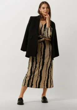 MODSTRÖM modström midi jurk harlandmd print dress><noscript><img width=